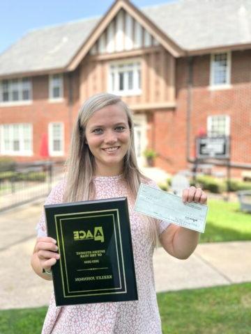 Huntingdon Alumna recognized as AACE Intern of the Year